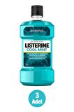Listerine Ağız Bakım Suyu Cool Mint Nane 250 ml x 3 Adet