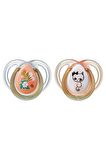 Tommee Tippee Moda Pacifiers 0-6m For Girl 2pcs