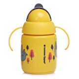Tommee Tippee 300 ml Pipetli Alıştırma Bardağı Kulplu Asortili