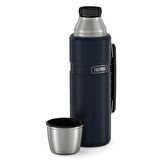  THERMOS STAİNLESS KİNG LARGE 1,2 LİTRE GECE MAVİSİ