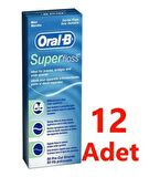 ORAL B SÜPER FLOSS DİŞ İPİ X 12 ADET