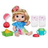 Baby Alive Bebeğimle Eğlenceli Yudumlar Sarışın F7356