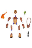 STAR WARS MIXMASHERS CHEWBACCA F9479 G0297