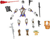 STAR WARS MIXMASHERS THE MANDALORIAN & GROGU F9481 G0300