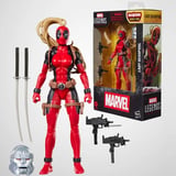 Hasbro Marvel Legends Lady Deadpool, Marvel Comics Aksiyon Figürü (Marvel's Box BAF)