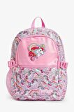 Çocuk Wild Side Koleksiyonu Unicorn Baskılı Pembe Okul Çantası 