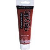 Daler Rowney Graduate Akrilik Boya 120ml Venetian Red (583)