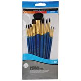 Daler Rowney Simply Natural Synthetic 10lu Fırça Seti 216 910 110