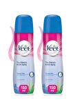 Veet Professional Tüy Dökücü Krem Sprey Bacak&Vücut Bölgesi Hassas Ciltler 150ml x2