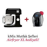 Kenwood kMix Mutfak Şefi 5 Lt KMX750AB + Airfryer XL Siyah HFP30.000BK Hediyeli