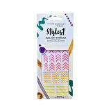 Elegant Touch Aztec Tırnak Sticker Seti - 3'lü Renkli Tırnak Süsü