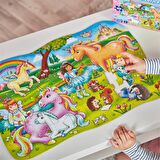 Orchard Unicorn Friends Toys 4+ Yaş Büyük Boy Puzzle 50 Parça