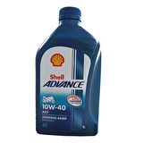 Shell Advance AX7 4T 10W-40 1 Lt - 4 Zamanlı Motosiklet Motor Yağı