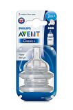 Philips Avent SCF633/27 3 Delikli Biberon Emziği 2 li 3 Ay +