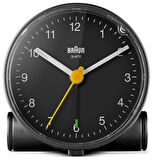 Braun BC01B Siyah Klasik Analog Alarmlı Masa Saati