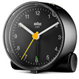 Braun BC01B Siyah Klasik Analog Alarmlı Masa Saati