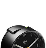 Braun BC01B Siyah Klasik Analog Alarmlı Masa Saati