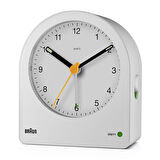 Braun BC22W Beyaz Klasik Analog Alarmlı Masa Saati