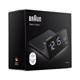 Braun BC21BEU Siyah Dijital Kablosuz Şarjlı Alarmlı Masa Saati