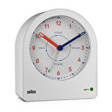 Braun BC22TW Beyaz Time Teachers Analog Alarmlı Masa Saati