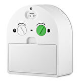 Braun BC22TW Beyaz Time Teachers Analog Alarmlı Masa Saati