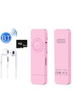 5014MP Şarjlı Mp3 Çalar Bluetooth lu Müzik Player Mini Mp3 Stick Hafıza Kartı Girişli 16GB Tf Kart Hediyeli