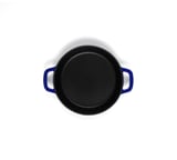 LOTUS Döküm    18 cm Yuvarlak Round Pan  Degrade Kobalt Lacivert