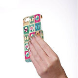 iPhone SE/5S/5 Accessorize Pul Desenli Ojeli Sert Kılıf 