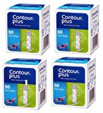 Contour Plus Test Stripleri 50'li x 4 Adet