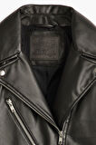 Levi's Kadın Fonksiyonel Kendal Moto Biker Deri Ceket - A9373-0000