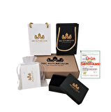 Anne Sevgisi Temalı 14 Ayar Altın Plakalı Turuncu Derili Kelebek Motifli Hediye Bileklik-502sembol