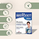 Vitabiotics Wellteen Him (13-19 yaş) Multivitamin Takviye Edici Gıda 30 Tablet