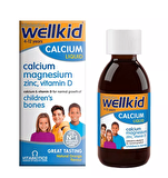 Vitabiotics Wellkid Calcium Liquid Şurup 150 Ml
