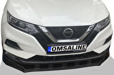 Nissan Qashqai Ön Tampon Lip Piano Black 2017-2021 Arası