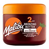 Malibu Güneş Koruyucu Bronzlaştırıcı Katı Yağ SPF15 200ML + Güneş Koruyucu Sprey SPF15 200ML 2Li Set