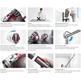 Dyson Cinetic Big Ball Absolute 2 700 W Toz Torbasız Süpürge