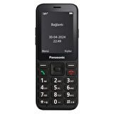 Panasonic KX-TU250EXB Renkli Ekran 4G Tuşlu Cep Telefonu Siyah (2 Yıl Türkiye Distribütör Garantili)