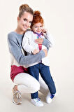 Kız Çocuk İndigo Kanvas Pantolon 50256600-VR028