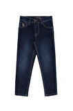 Kız Çocuk Mavi Jean Pantolon 50266553-DN0022