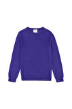 Kız Çocuk Mor Basic Kazak 50269399-VR038
