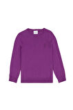 Kız Çocuk Violet Basic Kazak 50269399-VR203