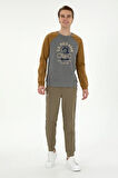 Erkek Antrasit Melanj Sweatshirt 50270753-VR081