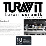 Turavit Hilton Kare Tezgâh Altı Lavabo 41x52 cm 5027