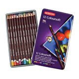 Derwent Coloursoft Kuruboya Seti 12'li (0701026)
