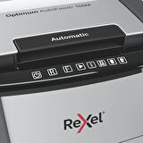 Rexel Optimum Autofeed+ 100M Mikro Kesim Otomatik Evrak İmha Makinesi
