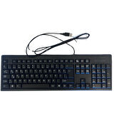 Kensington KB100 EQ Kablolu Tam Boy Türkçe Klavye Sürdürülebilir Seçim K63727TR