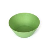 BAMBU YESİL SALATA KASESİ  25X25X11CM 5 LİTRE