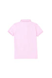 Kız Çocuk Pembe Polo Yaka Basic Tişört 50283286-VR041