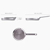 Joseph Joseph 1000025 Space Paslanmaz Çelik 24 cm Kızartma Tavası