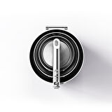 Joseph Joseph Space 3 Katmanlı Paslanmaz Çelik 9 Parça Tencere Seti